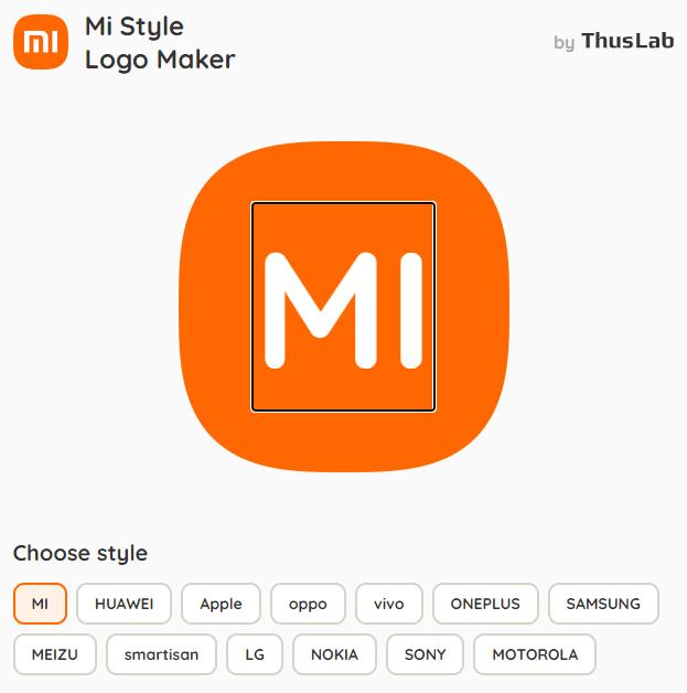 Mi Style Logo Maker