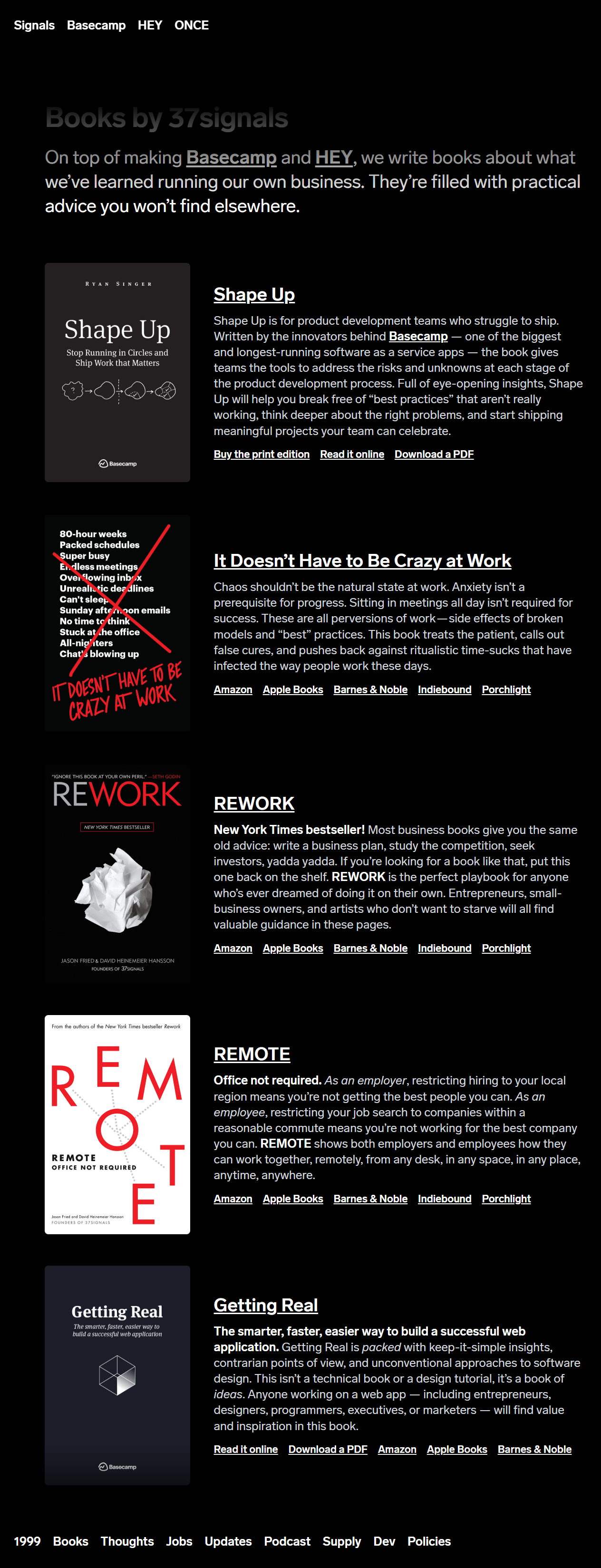 37signals Books
